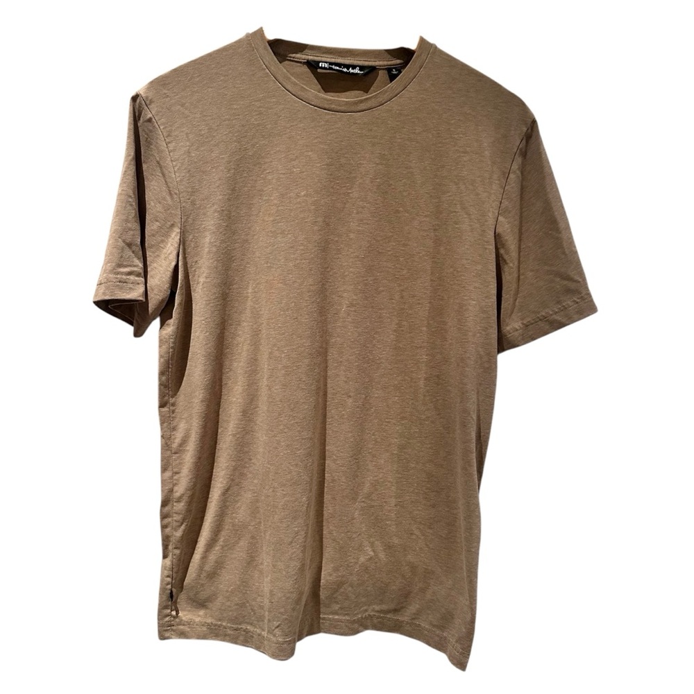 Travis Mathew Short‎ Sleeve Tee Size Small Brown